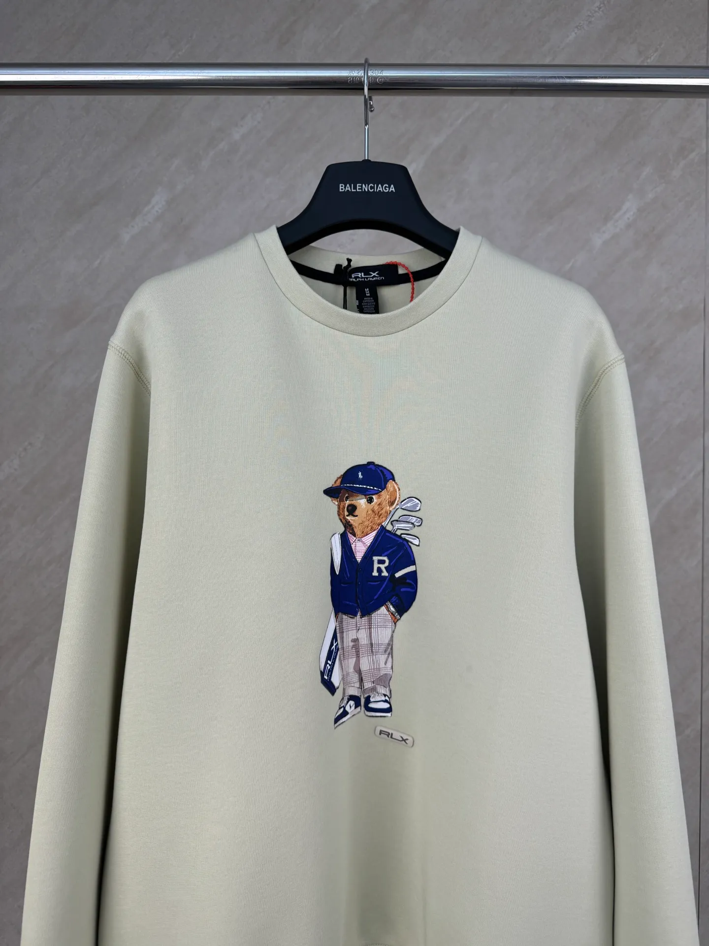 P380 Ralph Lauren Polo bear pattern round neck sweatshirt Size: S/M/L/XL